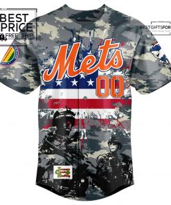 St. Lucie Mets x 2025 Military Appreciation Weekend Limited Edition Baseball Jersey