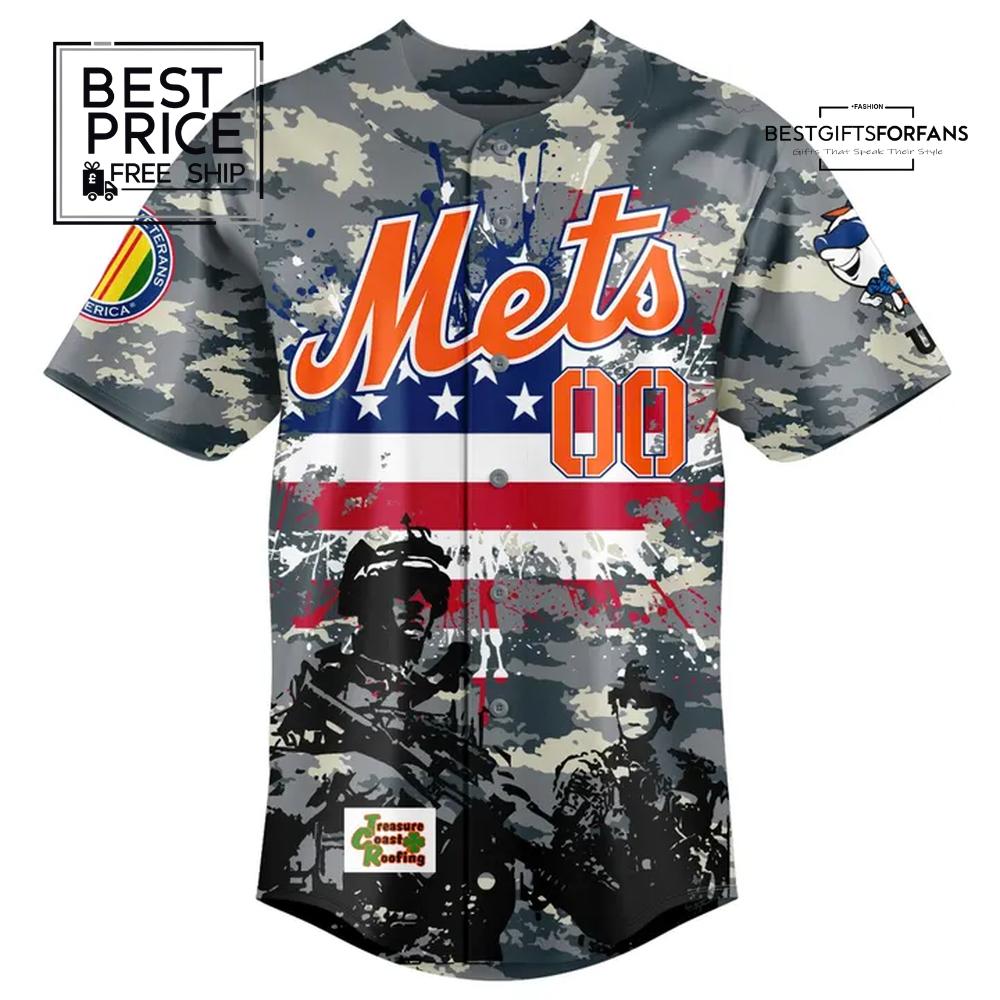 St. Lucie Mets x 2025 Military Appreciation Weekend Limited Edition Baseball Jersey St. Lucie Mets x 2025 Military Appreciation Weekend Limited Edition Baseball Jersey