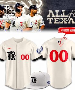 Texas Rangers City Connect Limited Edition Baseball Jersey