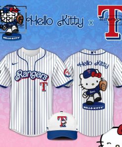 Hello Kitty x Rangers Limited Edition Baseball Jersey