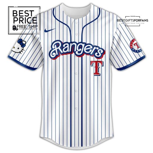 Hello Kitty x Rangers Limited Edition Baseball Jersey
