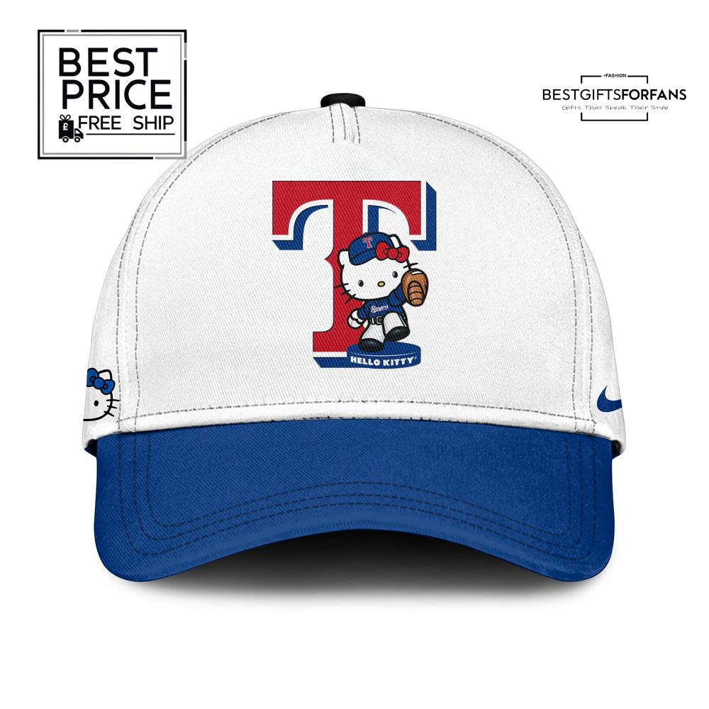 Hello Kitty x Rangers Limited Edition Baseball Jersey Hello Kitty x Rangers Limited Edition Baseball Jersey