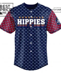 The Asheville Tourists Hippies Replica Jersey 2