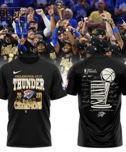 Thunder Reigns Supreme 2025 NBA Champs – A New Era Begins in OKC Special Edition T-Shirt