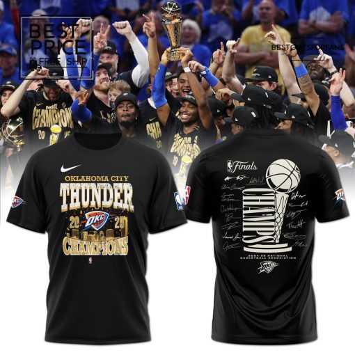 Thunder Reigns Supreme 2025 NBA Champs – A New Era Begins in OKC Limited Edition T-Shirt