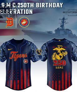Tigers x MLB x US USMC 250th Birthday Jersey Editions Limited 2025 1