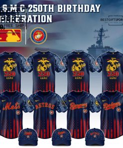  2025 Tigers x MLB x U.S. Marine Corps 250th Birthday Limited Edition Baseball Jersey