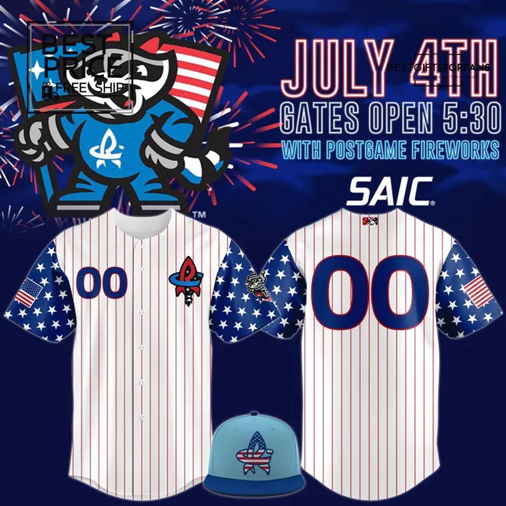 Trash Pandas x 2025 Independence Day Limited Edition Baseball Jersey Trash Pandas x 2025 Independence Day Limited Edition Baseball Jersey