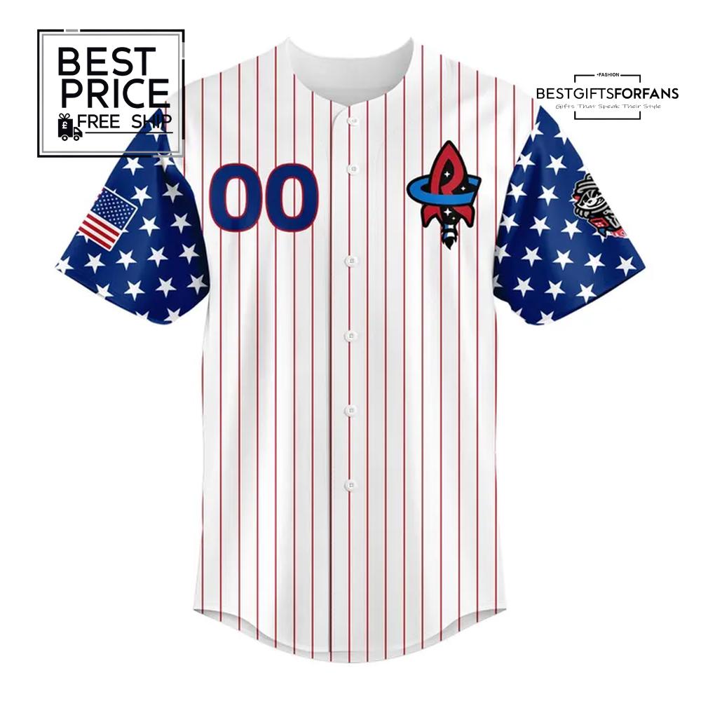 Trash Pandas x 2025 Independence Day Limited Edition Baseball Jersey Trash Pandas x 2025 Independence Day Limited Edition Baseball Jersey