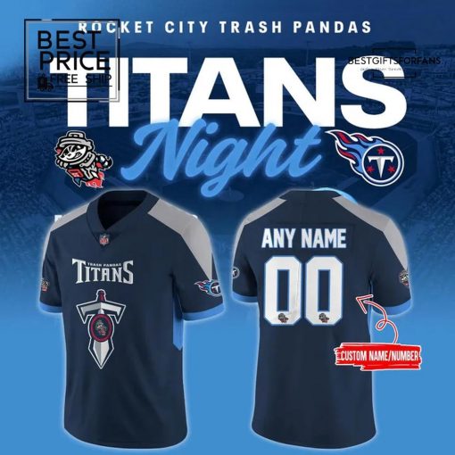 Trash Pandas x Tennessee Titans Night Limited Edition Football Jersey