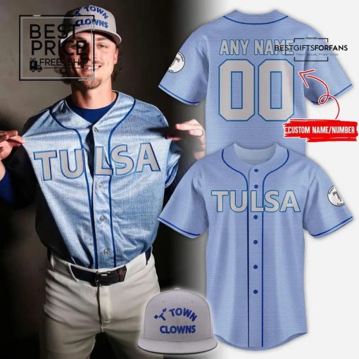 Tulsa Drillers x 2025 T-Town Clowns Limited Edition Baseball Jersey