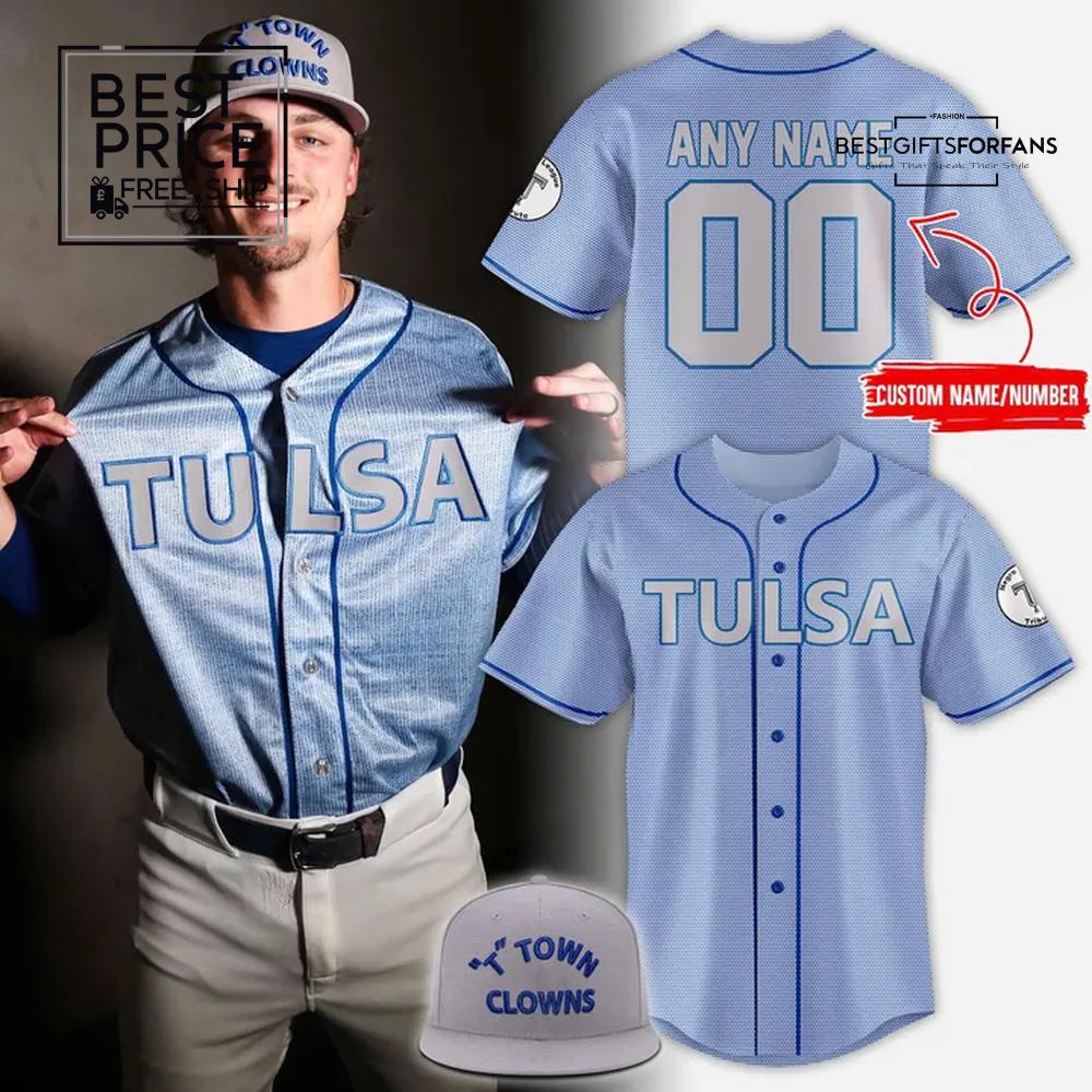 Tulsa Drillers x 2025 T-Town Clowns Limited Edition Baseball Jersey Tulsa Drillers x 2025 T-Town Clowns Limited Edition Baseball Jersey