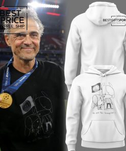 We are the Champions white Special Edition Hoodie