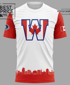 Winnipeg Blue Bombers 2025 Canada Day T shirt 2
