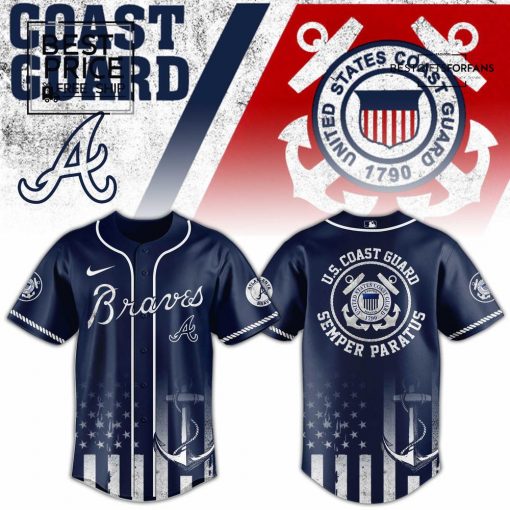 ATL x US Coast Guard Limited Edition Baseball Jersey