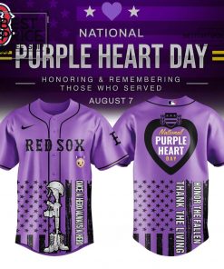 BOS x Purple Heart Day Limited Edition Baseball Jersey