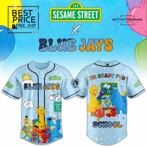 Blue Jays x Sesame Back to School Limited Edition Baseball Jersey