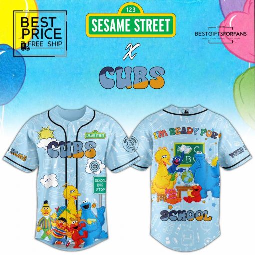 CHC x Sesame Back to School Jersey Custom Name Limited Edition Baseball Jersey