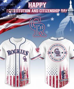  COL Special Happy Constitution and Citizenship Day Limited Edition Baseball Jersey