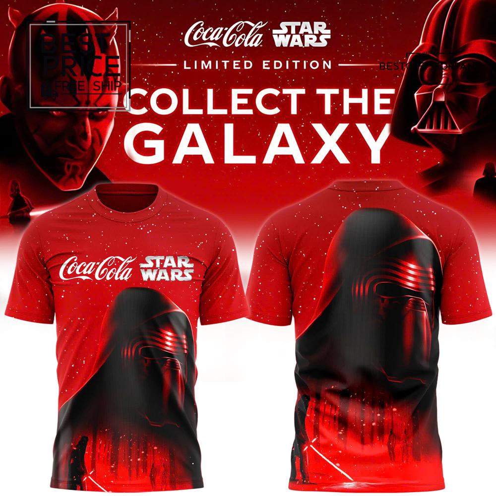 Coca-Cola X Star Wars Collect Galaxy V2 Limited Edition T-Shirt Coca-Cola X Star Wars Collect Galaxy V2 Limited Edition T-Shirt