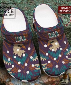 Bald Eagle Crocs with Native-Inspired Aztec Pattern Special Edition Crocs