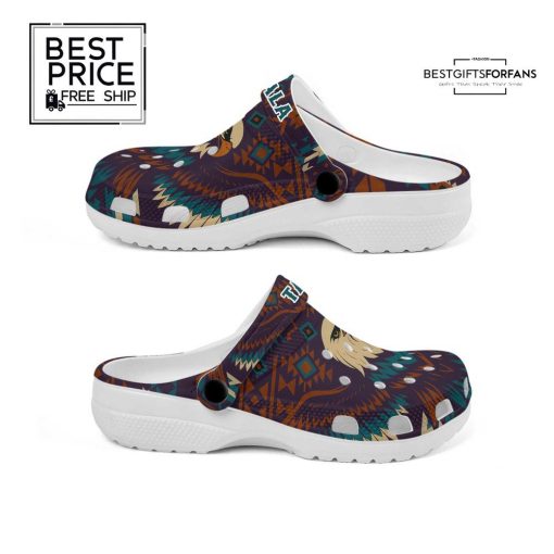 Bald Eagle Crocs with Native-Inspired Aztec Pattern Special Edition Crocs