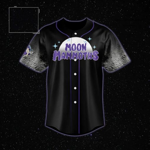 Erie Moon Mammoths Take Over UPMC Park Limited Edition Baseball Jersey