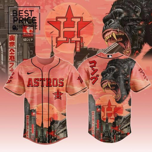 HOU Special Japanese Heritage Kong Limited Edition Baseball Jersey