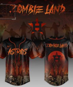 HOU Special ZombieLand Limited Edition Baseball Jersey
