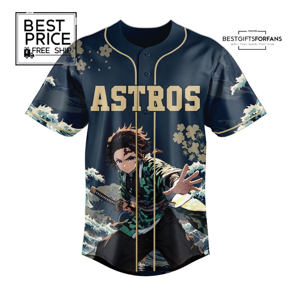 HOU x Water Breathing Limited Edition Baseball Jersey HOU x Water Breathing Limited Edition Baseball Jersey