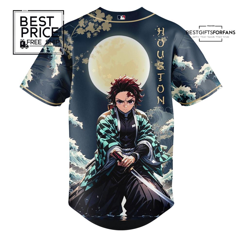 HOU x Water Breathing Limited Edition Baseball Jersey HOU x Water Breathing Limited Edition Baseball Jersey