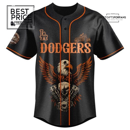 Harley x LAD Live to Ride Ride to Live Limited Edition Baseball Jersey