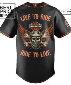 Harley x LAD Live to Ride Ride to Live Jersey 3