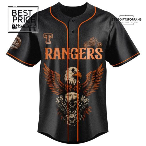 Harley x TEX Live to Ride Ride to Live Limited Edition Baseball Jersey