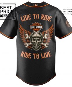 Harley x TEX Live to Ride Ride to Live Jersey 3