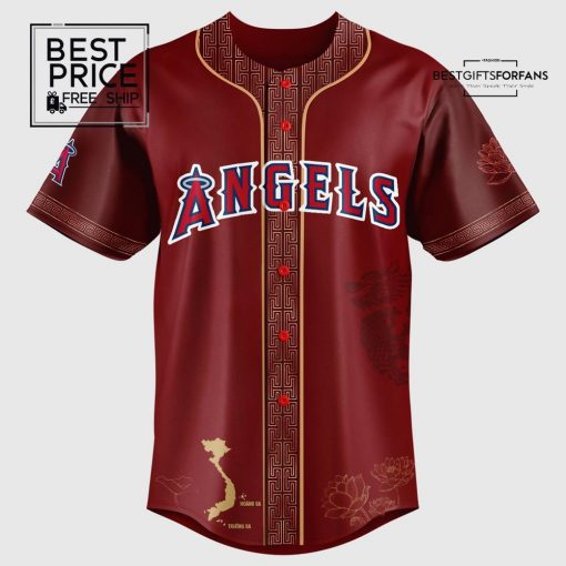 LAA x Vietnamese Heritage Night Limited Edition Baseball Jersey