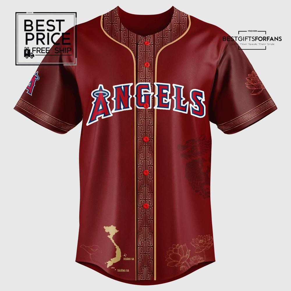 LAA x Vietnamese Heritage Night Limited Edition Baseball Jersey LAA x Vietnamese Heritage Night Limited Edition Baseball Jersey