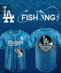 LAD Hook Line Jersey Fishing Spirit Limited Edition Baseball Jersey