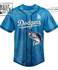 LAD Hook Line Jersey Fishing Spirit Limited Edition Baseball Jersey