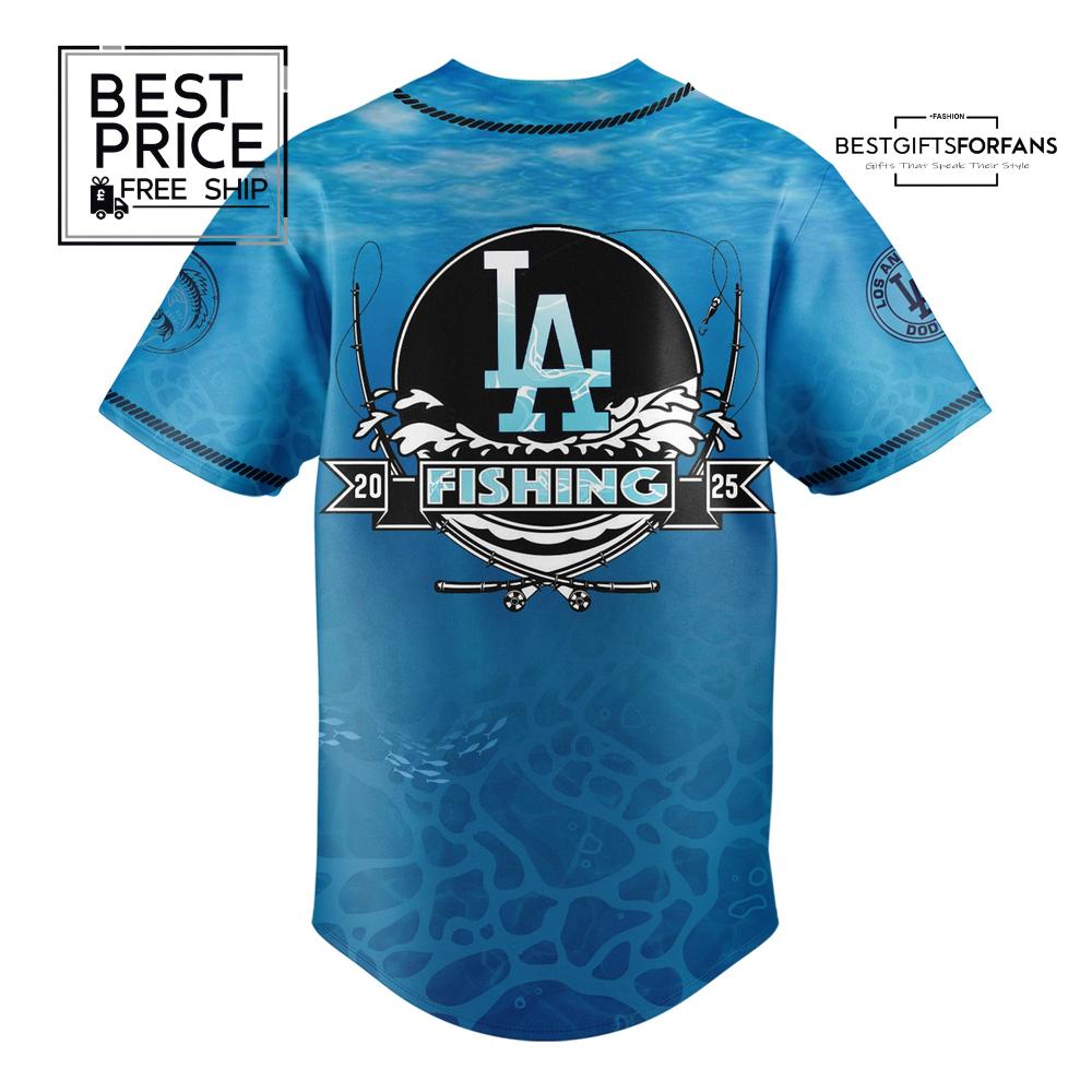 LAD Hook Line Jersey Fishing Spirit Limited Edition Baseball Jersey LAD Hook Line Jersey Fishing Spirit Limited Edition Baseball Jersey