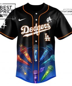LAD x ATEEZ 2025 World Tour Jersey Limited Edition Baseball Jersey