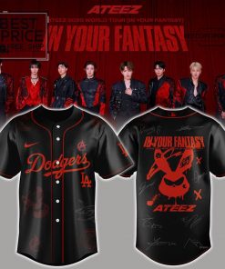 LAG MLB x ATEEZ 2025 WORLD TOUR Limited Edition Baseball Jersey