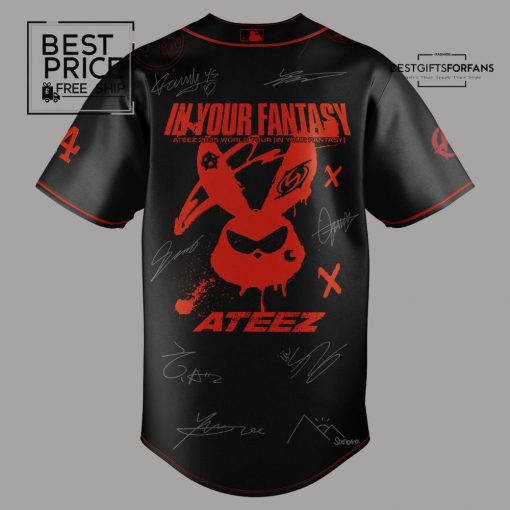 LAG MLB x ATEEZ 2025 WORLD TOUR Limited Edition Baseball Jersey