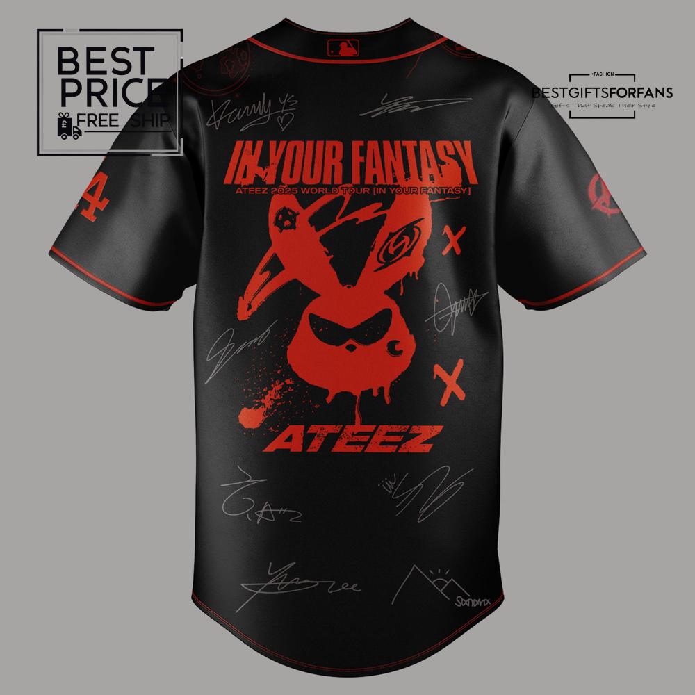 LAG MLB x ATEEZ 2025 WORLD TOUR Limited Edition Baseball Jersey LAG MLB x ATEEZ 2025 WORLD TOUR Limited Edition Baseball Jersey