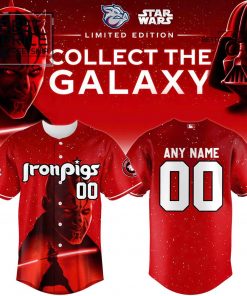 Lehigh Valley IronPigs x Star Wars 2025 Darth Maul Limited Edition Baseball Jersey