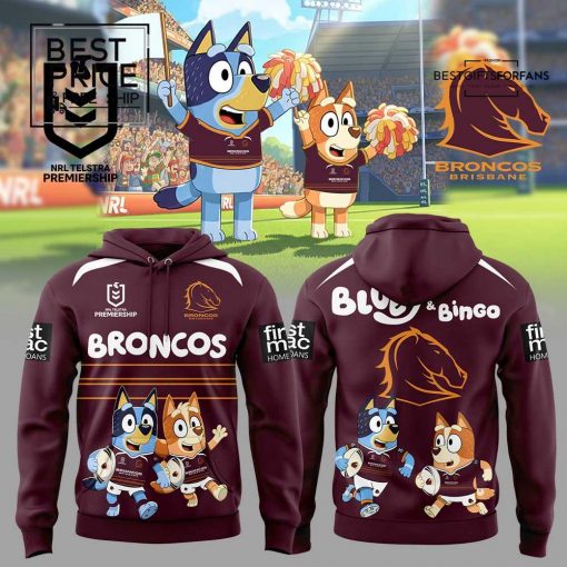 Brisbane Broncos x Bluey and Bingo Special Edition Hoodie