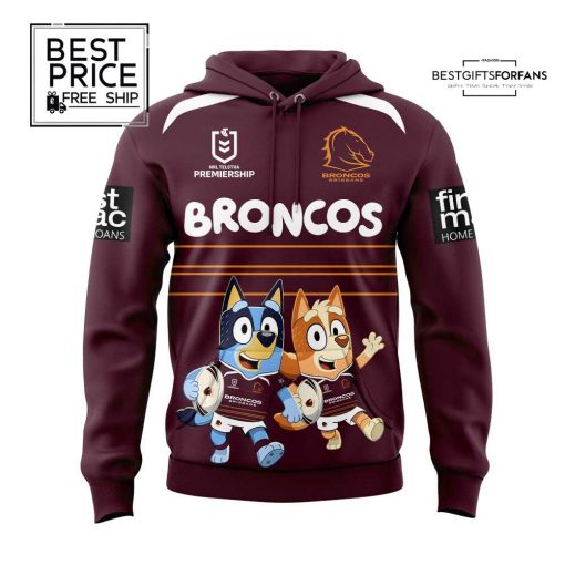 Brisbane Broncos x Bluey and Bingo Special Edition Hoodie
