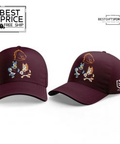 Limited Edition Brisbane Broncos x Bluey and Bingo Hoodie V2 4