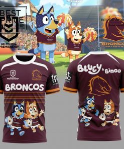 Brisbane Broncos x Bluey and Bingo Limited Edition T-Shirt