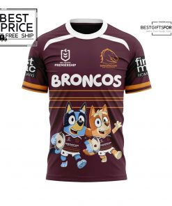Brisbane Broncos x Bluey and Bingo Limited Edition T-Shirt